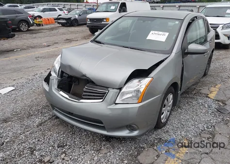 2011 Nissan Sentra 2.0 из США, поврежденный, VIN 3N1AB6AP0BL680858